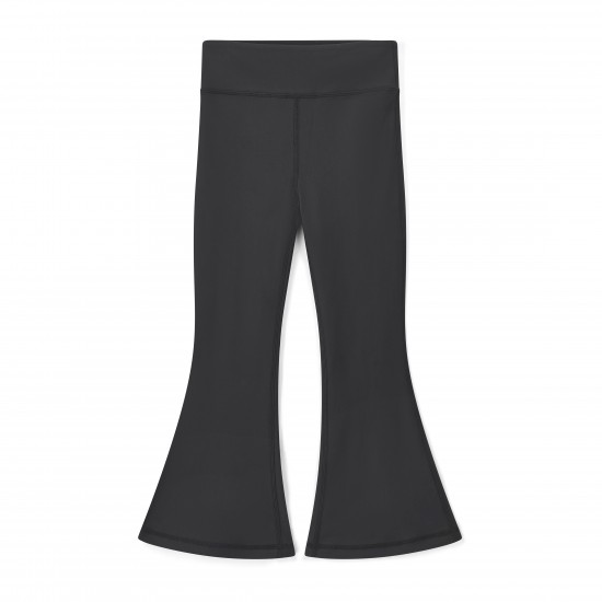 ADEE Black Aspire Sport flare trousers