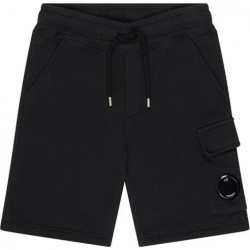 CP Company Black sweater shorts 