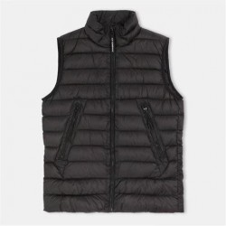 CP Company Black soft puff gilet