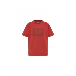 CP Company Red patch work t-shirt 