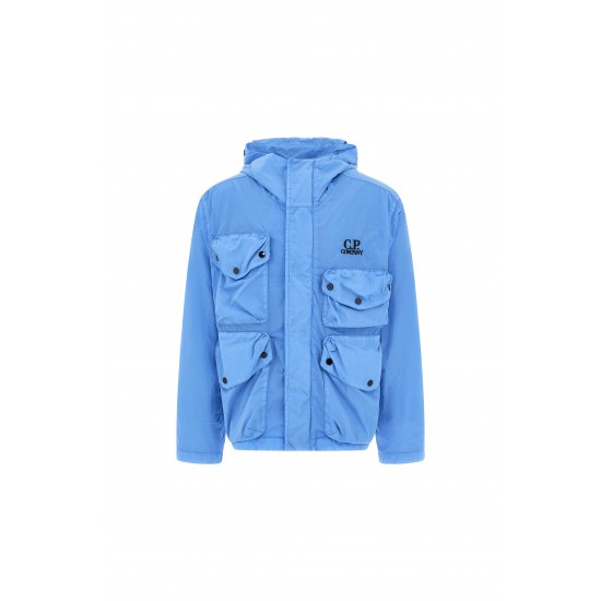 CP Company Blue goggle jacket 