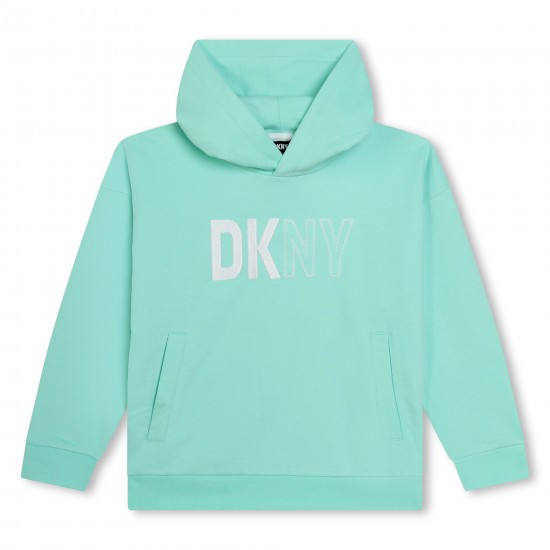 DKNY mint green hoody 