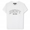 DKNY Cream/Silver logo t-shirt 