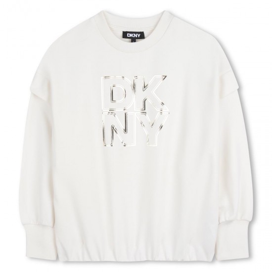 DKNY Cream/Gold logo sweater DKNY Cream/Gold logo sweater