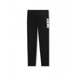 DKNY White t-shirt + Black legging set 