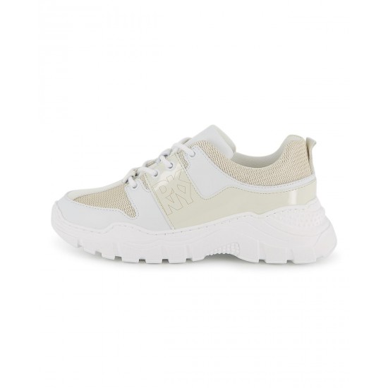 DKNY Cream/Gold trainers DKNY Cream/Gold trainers