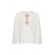 DAGA Cream bow top + Pink/Bronze puff skirt 