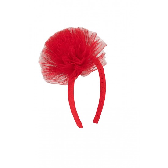 DAGA Red tulle headband
