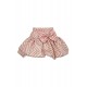 DAGA Cream bow top + Pink/Bronze puff skirt 