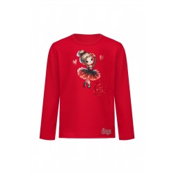 DAGA Red ballerina top + skirt set 