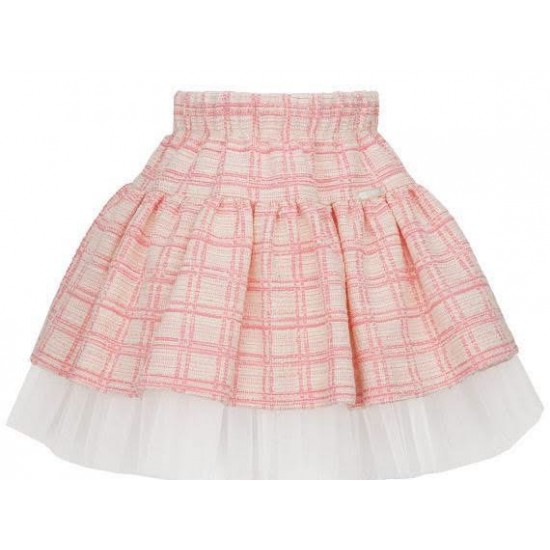 DAGA White Blouse + Pink Skirt DAGA White Blouse + Pink Skirt