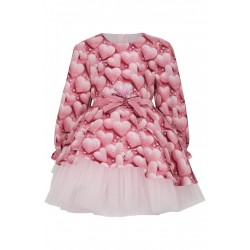 DAGA Pink heart puff dress