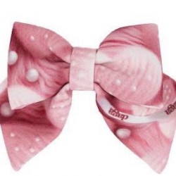 DAGA Pink heart print hairclip