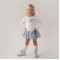 DAGA Blue mirage flower dress 