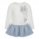 DAGA Blue mirage flower dress 