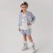 DAGA Blue mirage short jacket set 