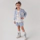 DAGA Blue mirage short jacket set 