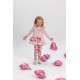 DAGA Pink tunic top + legging set 