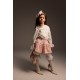 DAGA White Blouse + Pink Skirt DAGA White Blouse + Pink Skirt