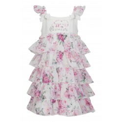 DAGA Flower frill dress 