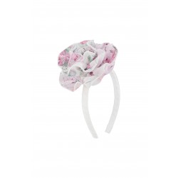 DAGA Pink/White flower hairband 