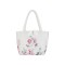 DAGA Cream flower print handbag 