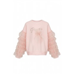 DAGA Pink princess sweater + tutu skirt