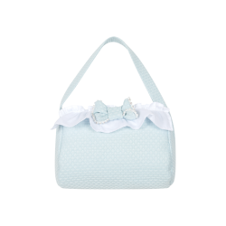 Chic By Deolinda Blue bow handbag 