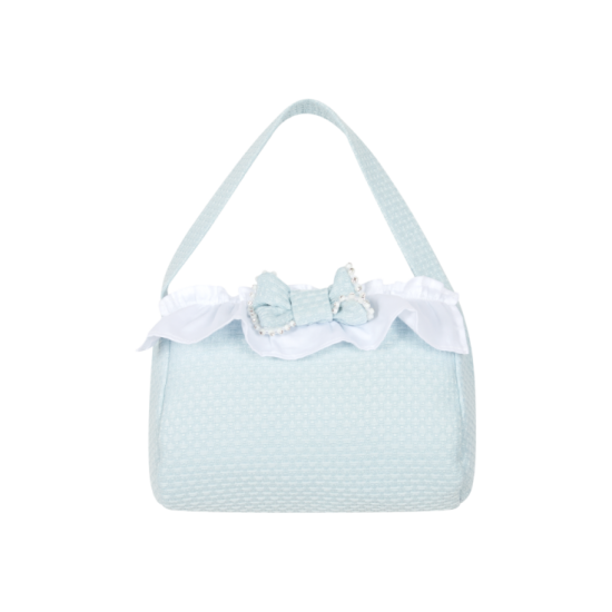 Chic By Deolinda Blue bow handbag 