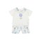 Deolinda Cream hot air balloon collard top + short set 