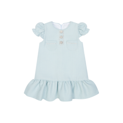 Chic By Deolinda Blue tweed dress