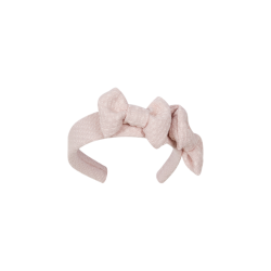 Chic By Deolinda Pink double bow headband 