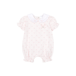 Deolinda Pink bow romper 