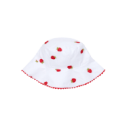 Deolinda White Strawberry sun hat