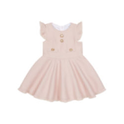 Chic By Deolinda Pink tweed dress