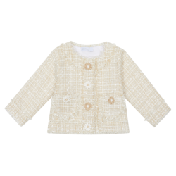 Chic By Deolinda Beige tweed jacket 