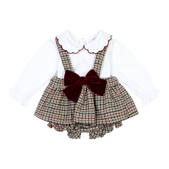 Deolinda tweed romper + Blouse Deolinda tweed romper + Blouse