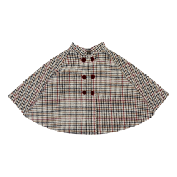 Deolinda tweed cape 