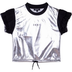 DKNY light grey short sleeve top 
