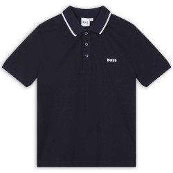 Hugo Boss Navy short sleeved polo 