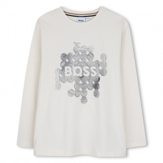 Hugo Boss Cream long sleeved top 