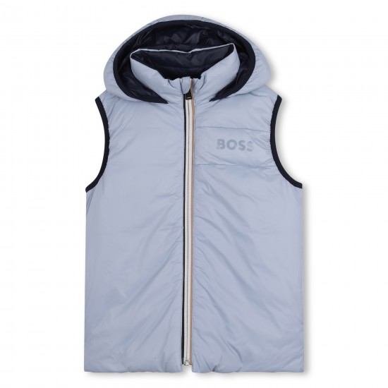 Hugo Boss Pale Blue reversible gilet Hugo Boss Pale Blue reversible gilet