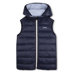 Hugo Boss Pale Blue reversible gilet 
