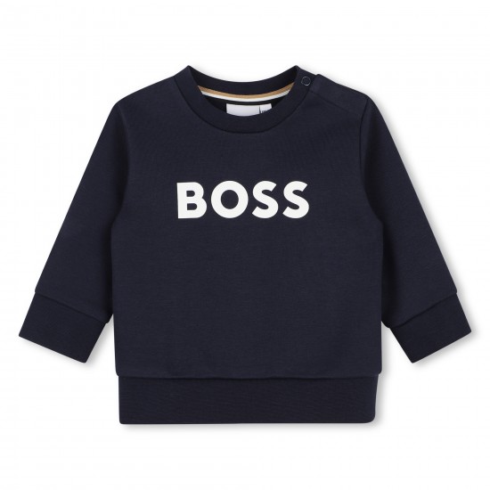 Hugo Boss Navy/White logo sweater Hugo Boss Navy/White logo sweater