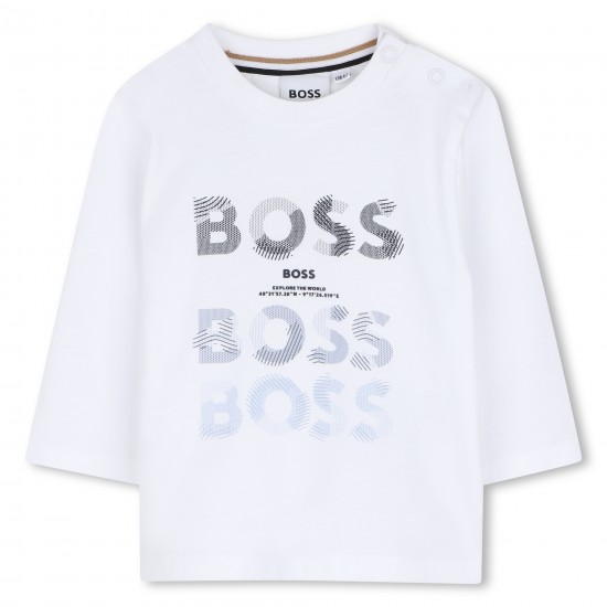 Hugo Boss White long sleeved top Hugo Boss White long sleeved top