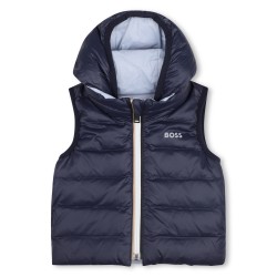 Hugo Boss Pale Blue reversible gilet 