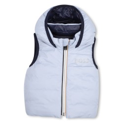 Hugo Boss Pale Blue reversible gilet 