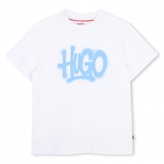 HUGO White/Blue logo t-shirt HUGO White/Blue logo t-shirt