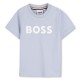 Hugo Boss Pale Blue logo t-shirt 