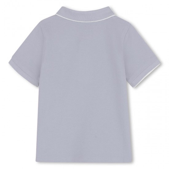 Hugo Boss Pale Blue polo top 